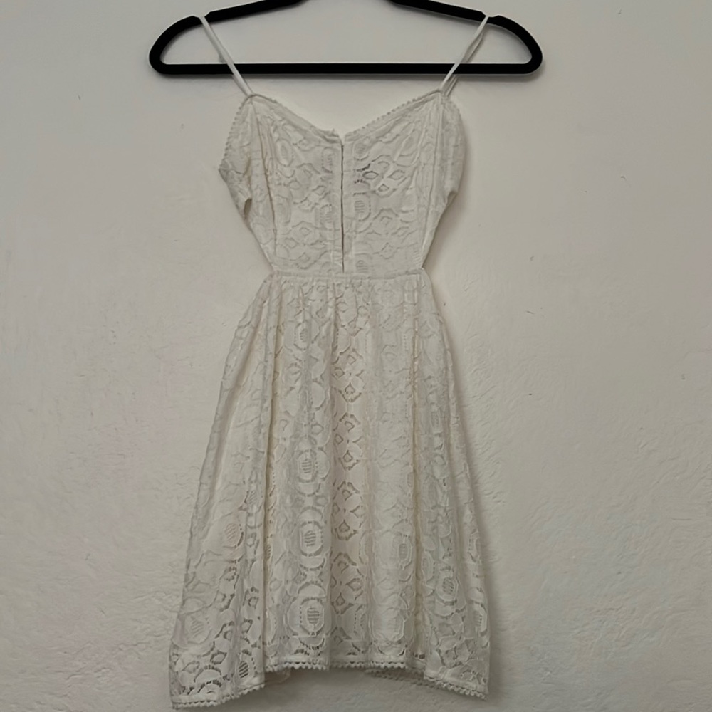 White Lace Kendall & Kylie Dress from PacSun